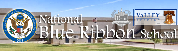 Valley Academy National Blue Ribbon School 2014