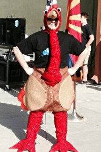 Miss McMillan as Turkey 3